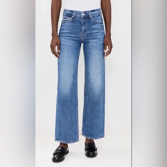 Ayr The Secret Sauce Good Mood Blue Denim Straight Jeans Sz 29 Regular - Picture 2 of 11